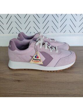 ❤️Converse Omega Trainer Ox Pink Purple Men Shoes Sz 7 Suede Sneakers A16172C❤️